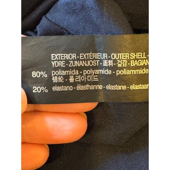 Zara Swimsuit Womens Small Blue Floral Print‎ Tropical One Piece Bathing Suit - Picture 10 of 11